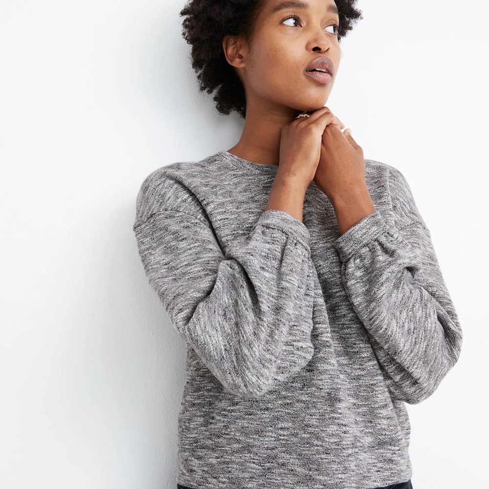 Madewell Heathered Gray Sweater